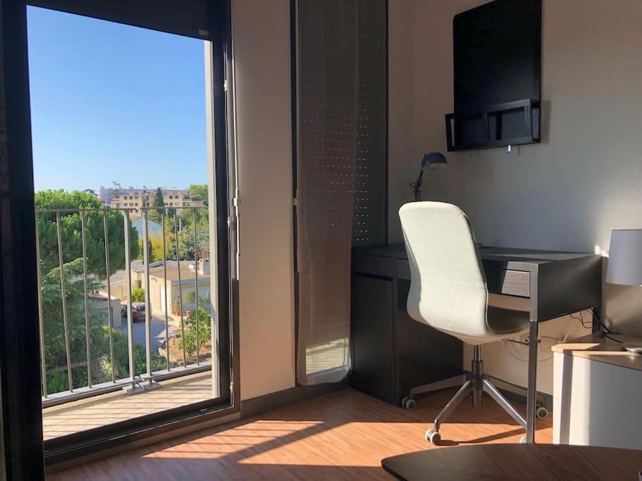 Studio - Centre Ville - Free Parking Montpellier Exteriör bild
